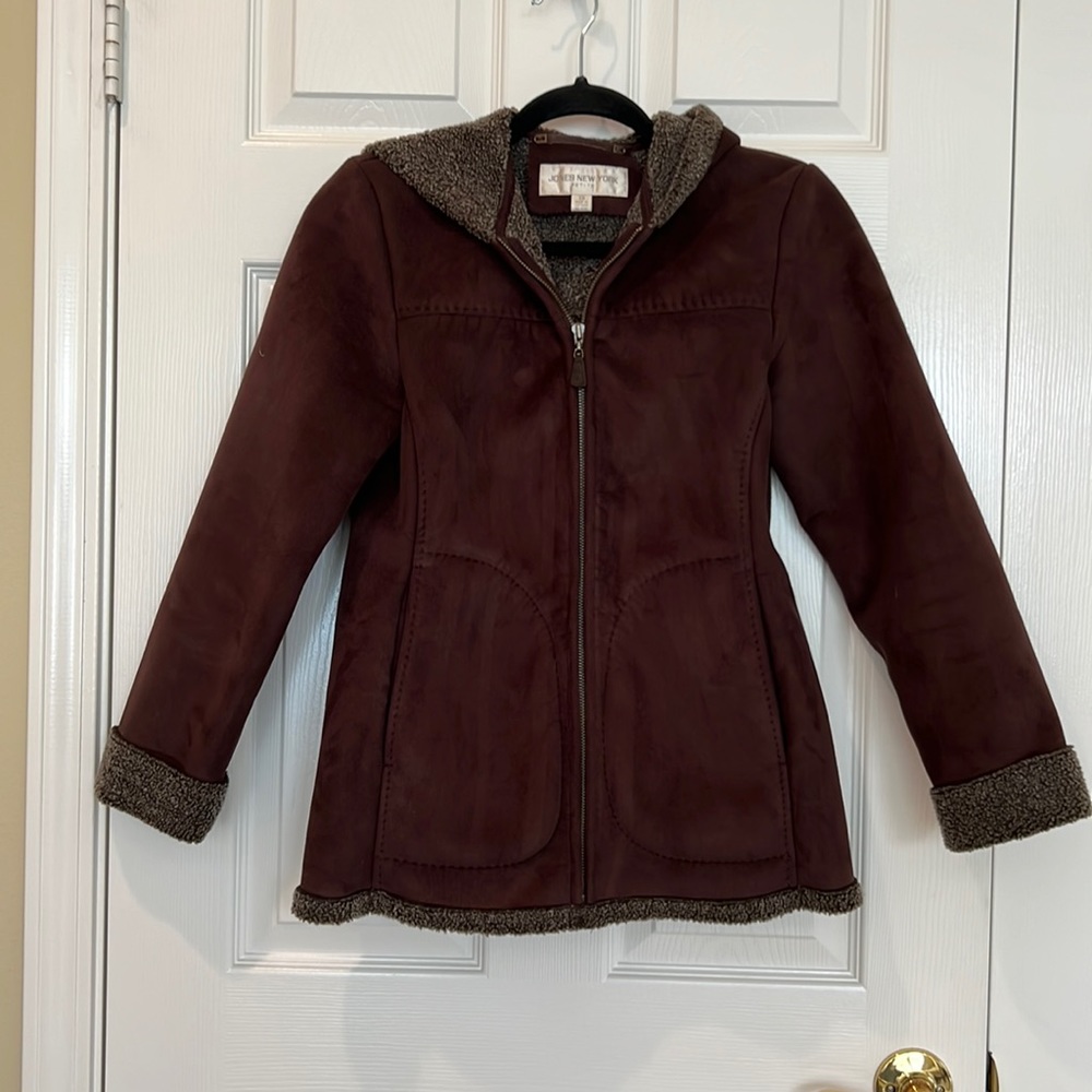 Jones of New York faux suede jacket